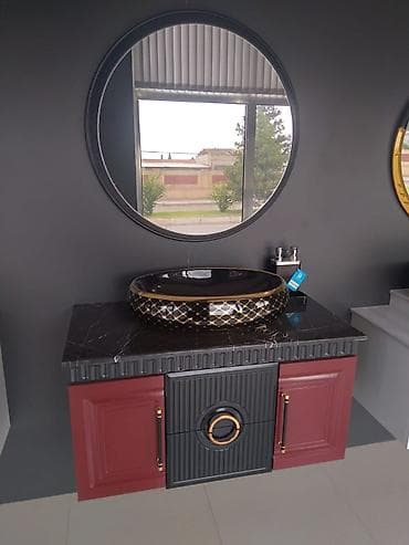 ev ucun generator: Banyo mebeli və üzlük dəstləri - Müxtəlif dizaynda asma və döşəmə — 4