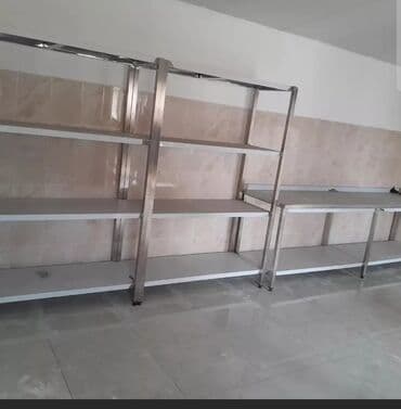 biznes ucun avadanliq per page 40: Nerj polka ve stelajlar divar tipli,ayaqlıasılqanlı polka ve — 2