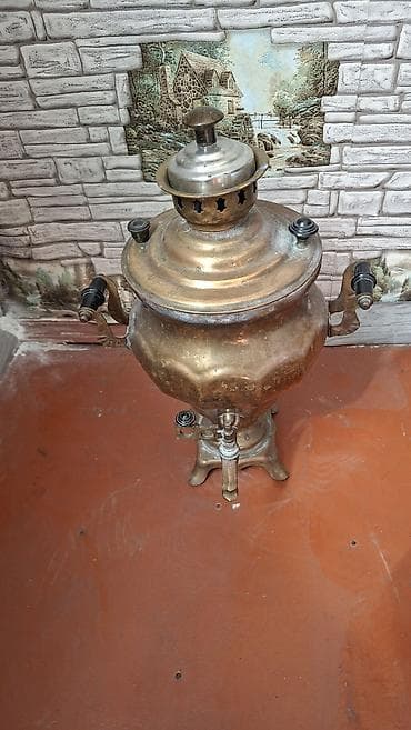 Yeni Elektrik Samovar, 5 l, Ünvandan götürmə