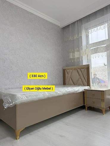 çarpayi: Новый, Односпальная кровать, С подъемным механизмом, С матрасом, Без выдвижных ящиков, Россия — 1
