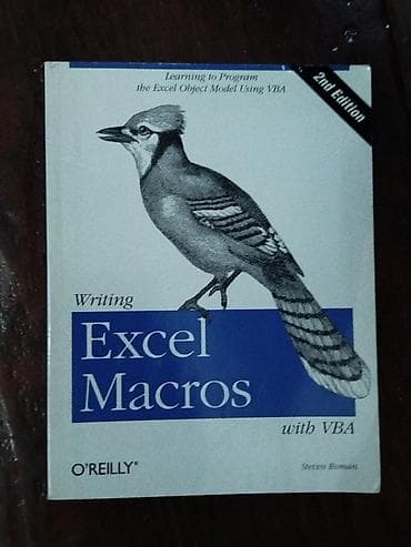 Məhsul: Kitab – “Writing Excel Macros with VBA” (2nd Edition)