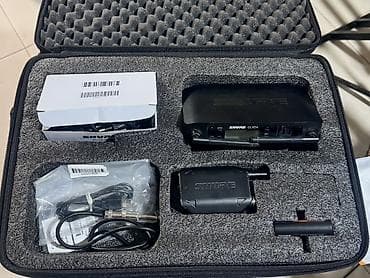 mini dv kamera: Shure SM Digital Wireless System – Headset komplekti Peşəkar səhnə və — 2