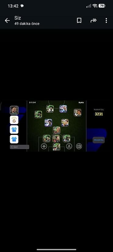 fire fire oyun: EFootball Mobil hesabı – güclü komanda tərkibi - Oyun: eFootball — 1