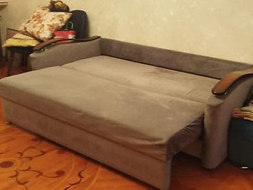 Divanlar: Di̇van-kravat, İşlənmiş, Açılan, Bazalı, Vеlur parça — 2