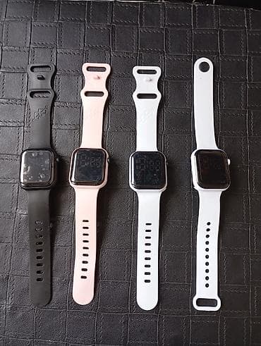 Uşaq üçün LED rəqəmsal əl saatı - Dizayn: Kvadrat ekran, kənarları