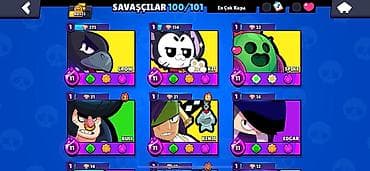 uc satışı: Brawl Stars Hesabı . 80K İçi Dolu Hesab Təcili Satılır Ucuz Qiymətə — 1
