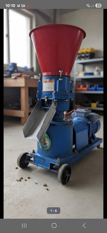 toyuq tuku təmizləyən aparat: Pelet istehsal qurğusu – elektrik mühərrikli - Təyinat: Yem və ya — 1