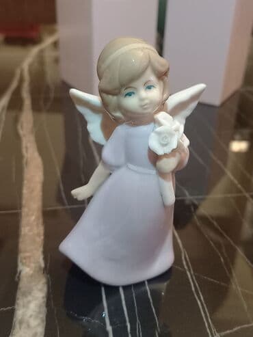 qiz usagi sekilleri: Fiqur, Keramika, rəng - Ağ — 1