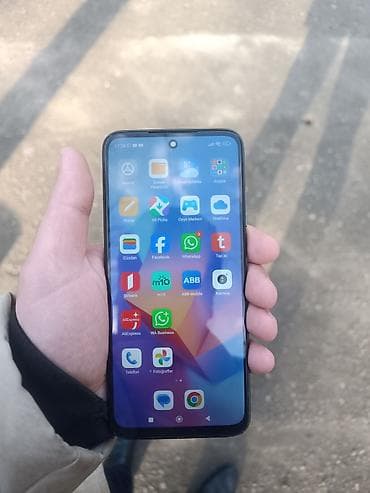 Mobil telefon və aksesuarlar: Redmi 10, 128 GB, rəng - Boz, Sensor — 1