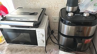mikrodalğali soba: Mikrodalğalı soba Ardesto, Ayrıca dayanan, Mikrodalğalar ilə, rəng - Ağ, İşlənmiş — 3