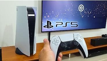 PlayStation 5 oyun konsolu - PS5 (diskli versiya) – sürətli yüklənmə