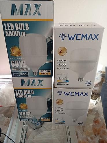 LED lampalar – yüksək işıqlılıq və enerji qənaəti. Məhsullar: - MAX lalafo.az -da LED lampalar – yüksək işıqlılıq və enerji qənaəti. Məhsullar: - MAX