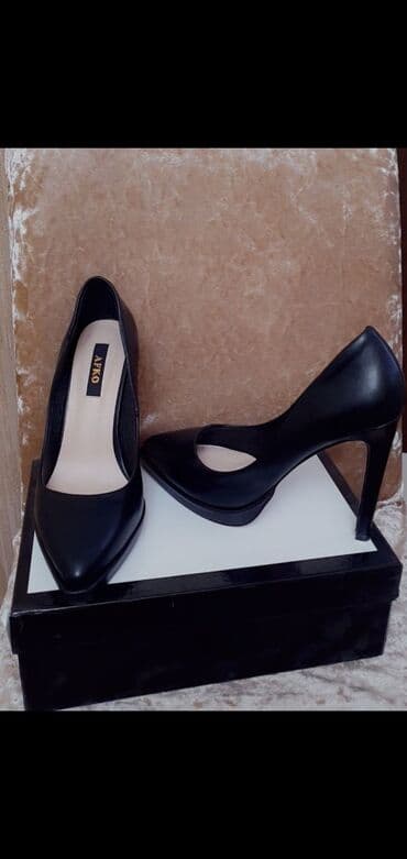 barya ayakkabı: Tuflilər, Ölçü: 38, rəng - Qara, İşlənmiş — 4