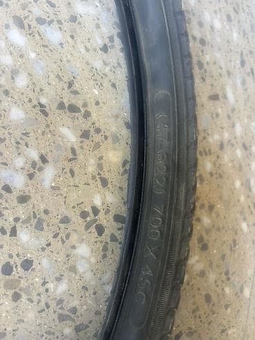 Velosiped təkəri - Ölçü: 700 x 45C (47-622), ekvivalent 28 x 1.75 - — 2