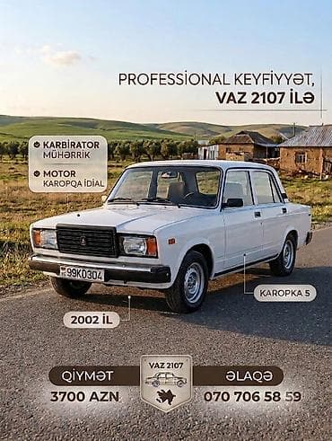 vaz 2106 abirsofka: VAZ (LADA) 2107: 1.6 l | 2002 il 12000 km Sedan — 1