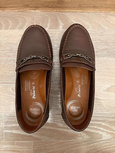 Tuflilər: Brend: Polaris Model: Mokasin/loafer tipli ayaqqabı Rəng: Tünd qəhvəyi — 3