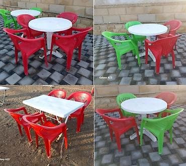 4 dedt stol stul Təcili satılır qiymət 1 desti 150m istəyən olsa