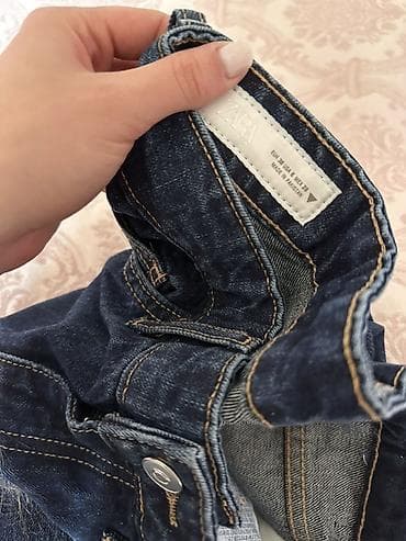 online geyim: Cins şalvar, Zara, M — 6