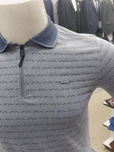 kurtka kisi ucun: Polo köynək, rəng - Mavi — 3
