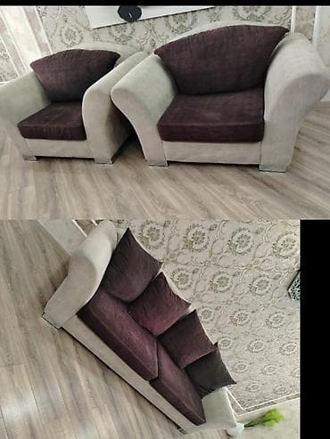 İşlənmiş, Divan, 2 kreslo, Bazasız, Açılmayan lalafo.az -da İşlənmiş, Divan, 2 kreslo, Bazasız, Açılmayan