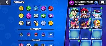 Aksesuarlar: Brawl Stars hesabında geniş kostyum kataloqu Məhsul: Brawl Stars oyun — 2