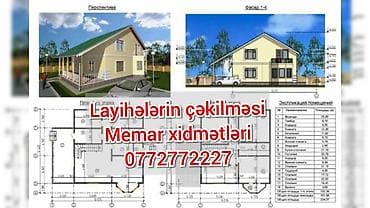 təmir tikinti işləri: Layihə xidmətləri. Layihələrin hazırlanması və digər memar xidmətləri — 1