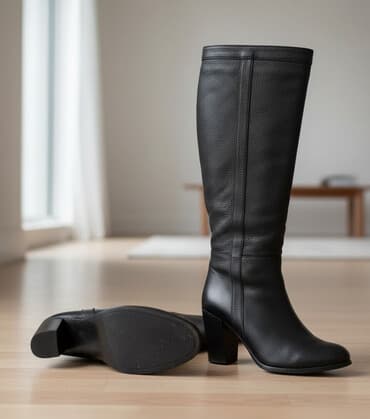 бус сапог грузовой в бишкеке: Размер: 38, цвет - Черный, Б/у — 1