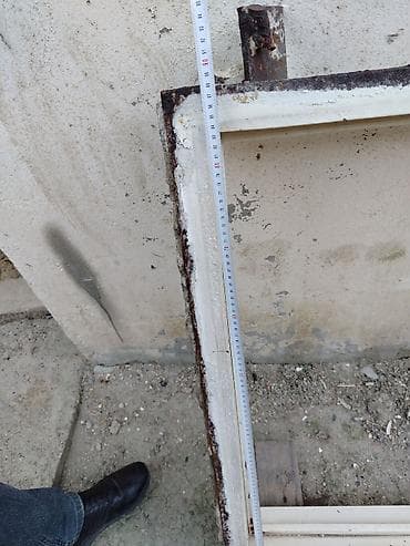 ucuz demir qapi: Metal qapı dəsti – ölçüləri göstərilib - Qapı qanadının hündürlüyü — 5