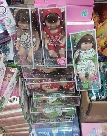 pop it в азербайджане: Şəffaf qutuda qablaşdırılmış bu yumşaq kukla dəsti körpələr üçün — 1