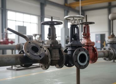 Sənaye boru kəmərləri üçün ventil dəsti - Məhsul: flanşlı şaxtalı