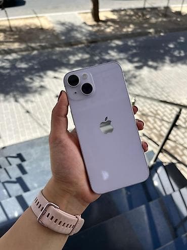 IPhone 14, 128 GB, Deep Purple, Barmaq izi