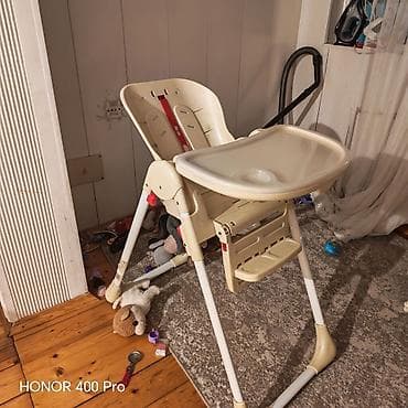 Uşaq yemək stulu - Rahat və funksional yüksək uşaq stulu - Çıxarılan