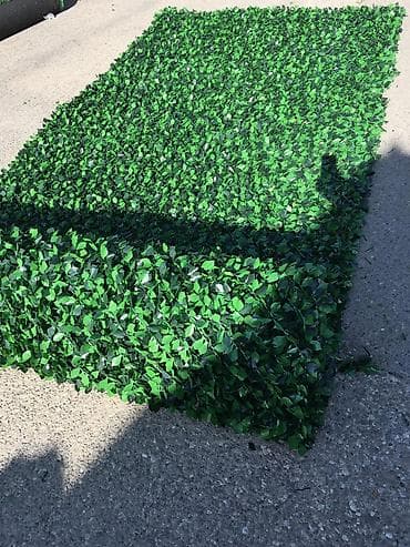 qazon satilir: Süni yaşıl arakəsmə setka / dekorativ yaşıl divar örtüyü - Material — 7