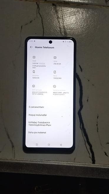 infinix note 30 pro qiymeti: Infinix Hot 40, 256 GB, rəng - Mavi — 2