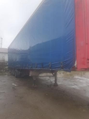 Pərdəli yarımqoşqu – 3 oxlu 2004 il Prsep Tent - Korpus: mavi tent