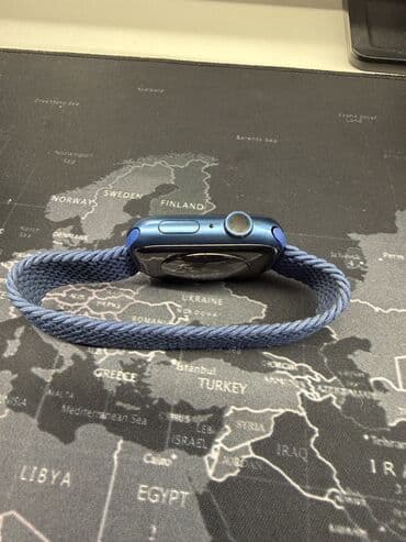 Mətbəx texnikası: İşlənmiş, Smart saat, Apple, Sensor ekran, rəng - Göy — 7