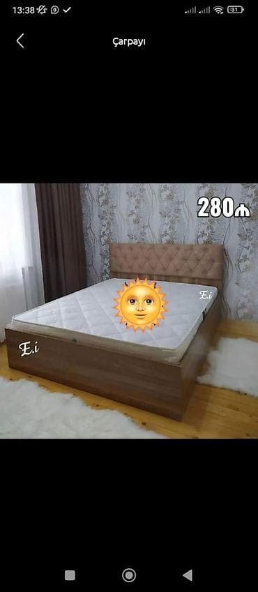taxt carpayı: Yeni, İkinəfərlik çarpayı — 1