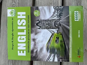 kitab alan: İngilis dili Testlər 11-ci sinif, 2-ci hissə, 2024 il — 1
