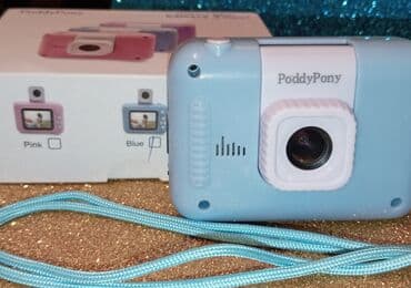 фотоаппарат и видеокамера два в одном: İçərisində oyun və səsyazmada mövcuddur.PoddyPony uşaq fotoaparatı – — 3