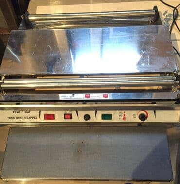 corek biwiren aparat: Yeməkləri qablaşdırmaq üçün nəzərdə tutulmuş paslanmayan poladdan — 1