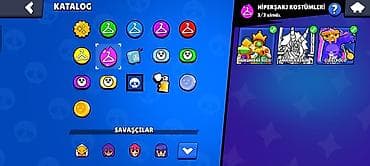 Другое: Brawl Stars hesabı – “TOXICTORNADO” Ümumi: - Kupa yolu: 4801 (III — 9