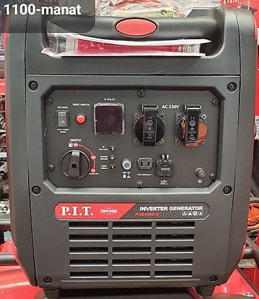 razetka satisi: P.I.T. PGE4500-G invertor generator - Giriş/çıxış: AC 230V (2 ədəd — 1