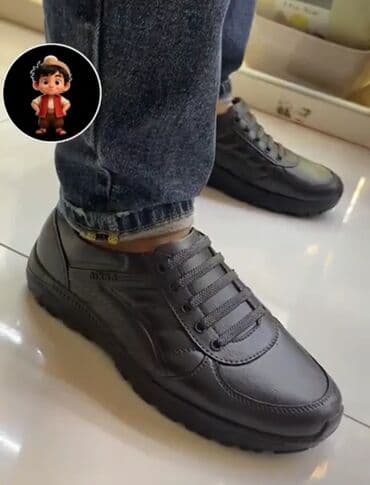 kişi üçün kətan mokasinlər: Hər razmeri var . Kişi ayaqqabısı – qara rəng, gündəlik və iş üçün — 3