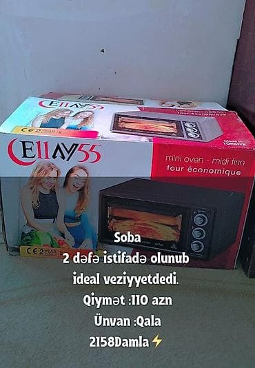 Elektrik sobası Stolüstü — 1
