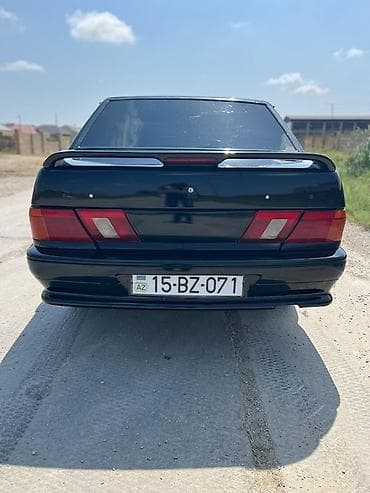 audi 6: Avtomobil: Lada (VAZ) 2115 “Samara” – sedan, qara rəng Görünüş və — 9