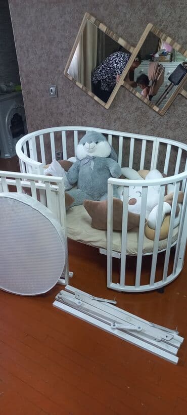 1 ayliq usaq sekilleri: Oğlan və qız üçün, Yumru, Beşik, Dəst ilə, Matras ilə, Yellənmə mexanizmsiz — 2