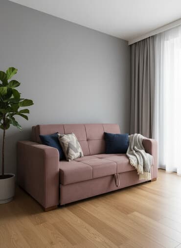 iki yerli divan: Di̇van-kravat, Açılan, Bazalı, Parça, Çatdırılma yoxdur — 1