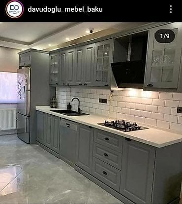 Mətbəx mebelləri 150 manatdan başlayaraq sifarişle yıgılır pirxojiler