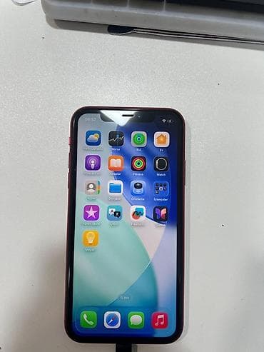 telefonlar ayfon: IPhone 11, Qırmızı, Face ID — 1