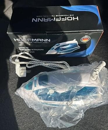 hoffman ütü: Hoffmann buxarlı ütü – 2000 W Xüsusiyyətlər: - Güc: 2000 W – sürətli — 1